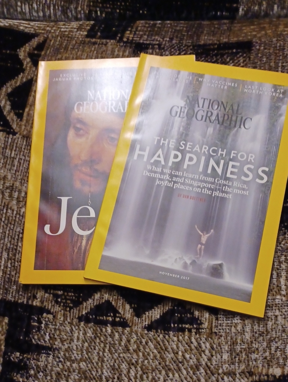 $4 Add-on 2017 National Geographic Magazines - $4 Each (2 Available)